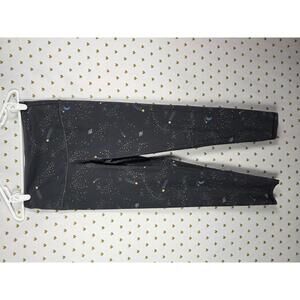 Victorias Secret SPORT Grey Galaxy Planet Leggings Yoga Pants Active MED